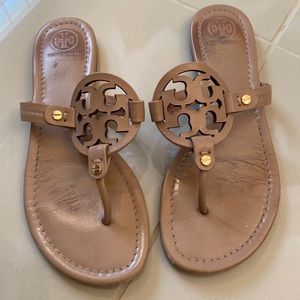 Tory Burch sandals size 8 tan/nude